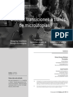 Molano y Garzon (2020) - Diseñar Transiciones A Traves de Microutopias