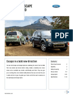 2008 Ford Escape Brochure