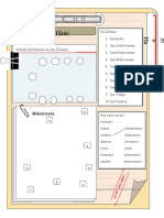 Das Haus Und Die Mobelstucke Arbeitsblatter Bildbeschreibungen Spiele - 3623