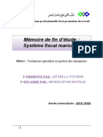 Mémoire Système fiscal marocain