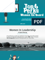 Top 6 Perks of Having Women On Boards