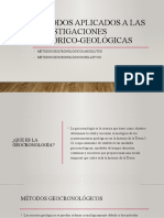 Métodos geocronológicos aplicados a investigaciones histórico-geológicas