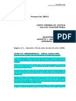 Proceso No 28562: Bogotá, D.C., Dieciocho (18) de Junio de Dos Mil Ocho (2008)