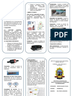 Triptico Refrigeracion