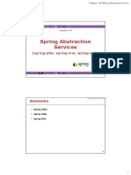 Chap-3.B. Spring Abstraction Services