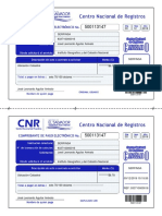 CNR Recibo Ejemplo