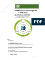 Materials and Sustainable Development - A White Paper