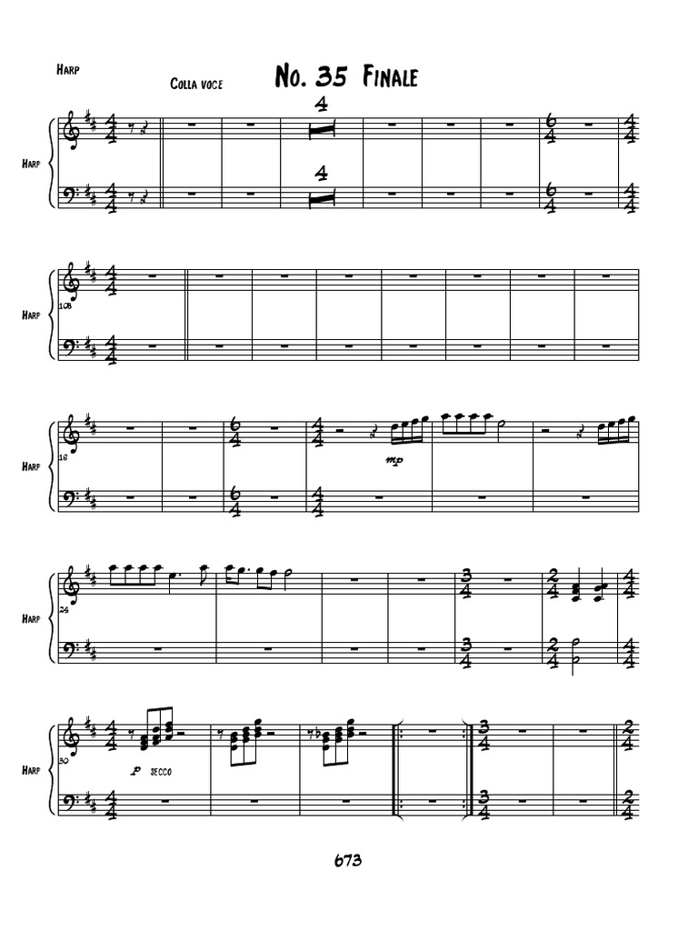 35 Finale - Harp | PDF