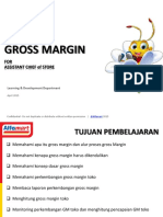 Control Gross Margin for Store Managers