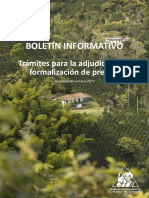 BOLETÍN TRAMITES Y FORMALIZACIÓN PREDIOS ACTUALIZA Oct. 2019final PDF