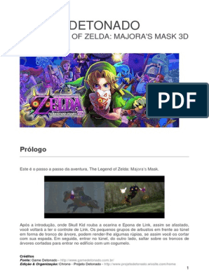 DETONADO - The Legend of Zelda, PDF, Castelo
