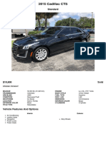 2015 Cadillac CTS (F0136147)