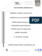 Estadistica (Regresion Lineal) .