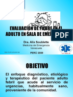 Adulto Febril en la Sala de Emergencia