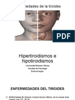 hipotiroidismo e hipertiroidismos