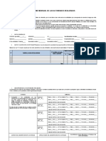 estructura de los informes trabajo remoto