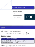 Cambodian Mathematics Y1: Nou Channarith