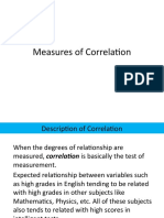 Measures of Correlation