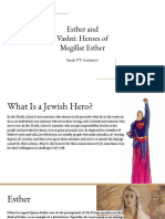 esther and vashti  heroes of megillat esther