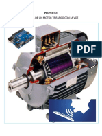 Control de motor trifásico con la voz mediante Arduino