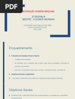 Interação homem maquina aula 1