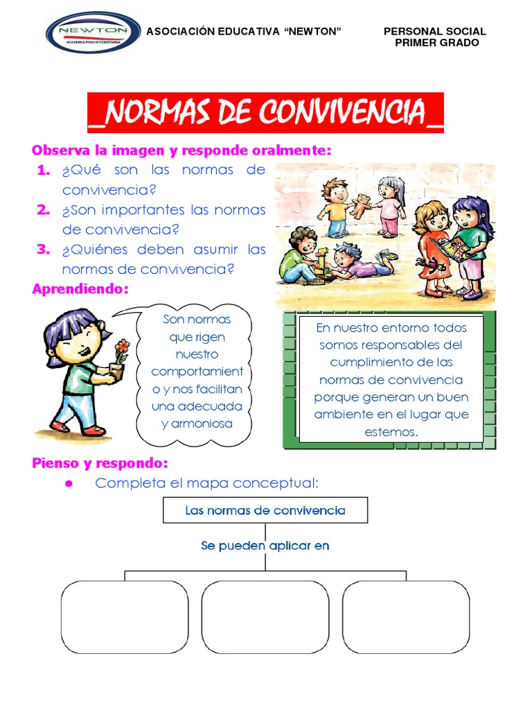 Normas de Convivencia en el Aula | PDF | Crecimiento personal y profesional