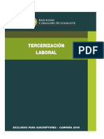 Tercerización Laboral