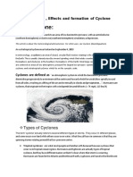 Cyclone:: Cyclone, Types, Effects and Formation of Cyclone