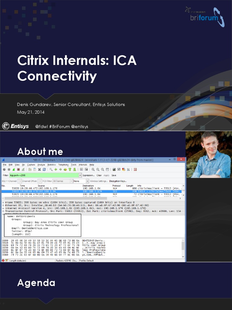 Citrix ICA Protocol Overview and Features | PDF | Proxy Server ...