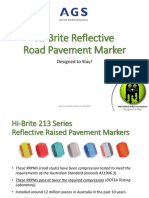 1612 - Hi-Brite Reflective Road Studs - Introduction