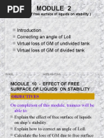 Module 2 - Free Surface Effects