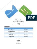 Submitted To,: Shabnin Shorna (SRS3)