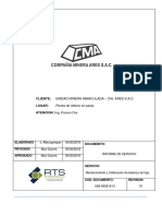 Informe de Servicio Balanza Faja