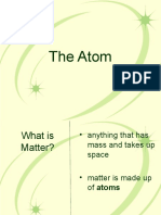 Atom and Subatomic Particles