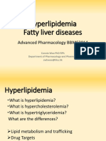 Hyperlipidemia and Fatty Liver Diseases