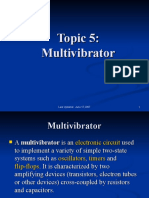 Topic 5 - Multivibrators