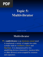 Topic 5 - Multivibrators