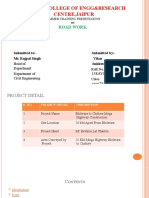 Summer Training Presentation on Road Construction