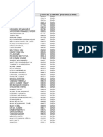 (V Lookup) Sample Data