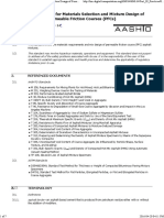 Standard Practice For Materials Selection and Mixture Design of Permeable Friction Courses (PFCS)