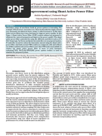 Power Quality Improvement Using Shunt Active Power Filter
