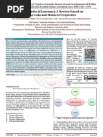 Adhimantha Glaucoma A Review Based On Ayurveda and Modern Perspective