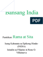 Rama at Sita
