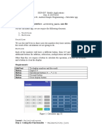 Lab 4b - Simple Calculator App