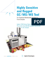 Highly Sensitive and Rugged GC/MS/MS Tool: For Pesticide Multiresidue Analysis in Food Samples