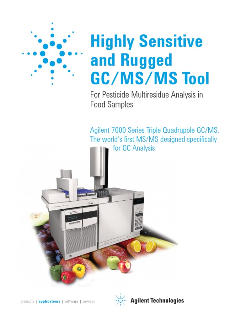 Highly Sensitive and Rugged GC/MS/MS Tool: For Pesticide Multiresidue ...