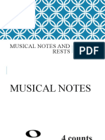 Musical Notes and Rests
