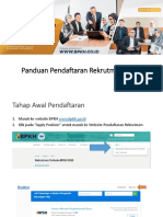 Panduan Pendaftaran Rekrutmen BPKH PDF