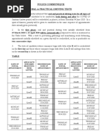 Les tests de conduites, oraux et pratiques, se feront par phases à partir du 4 juin, voici les détails