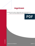 Ingecon Sun Data Registers